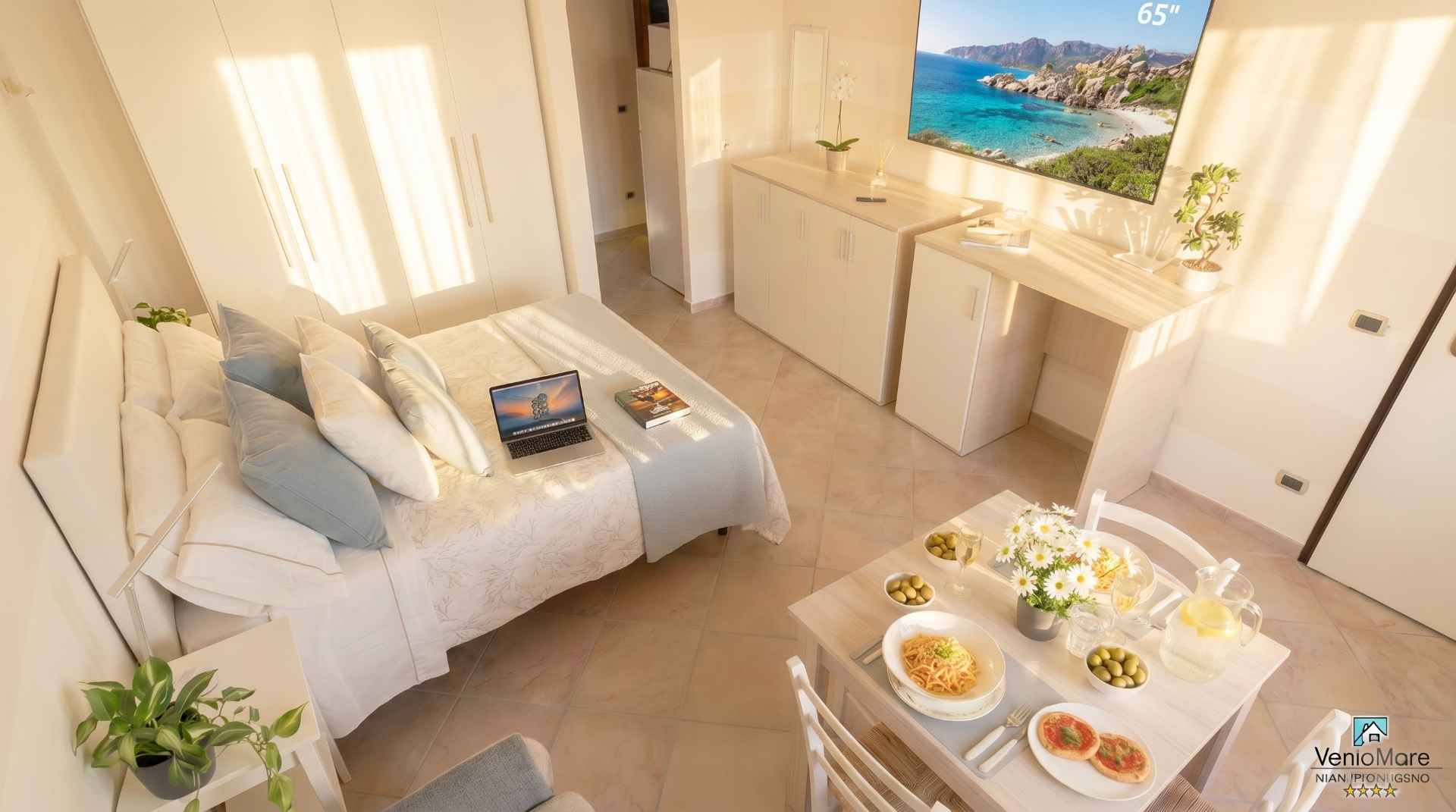 Interno appartamento Vento Mare a Palau